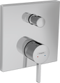 Hansgrohe Finoris Wannenmischer Unterputz, Fertigset für 2 Verbraucher (chrom)