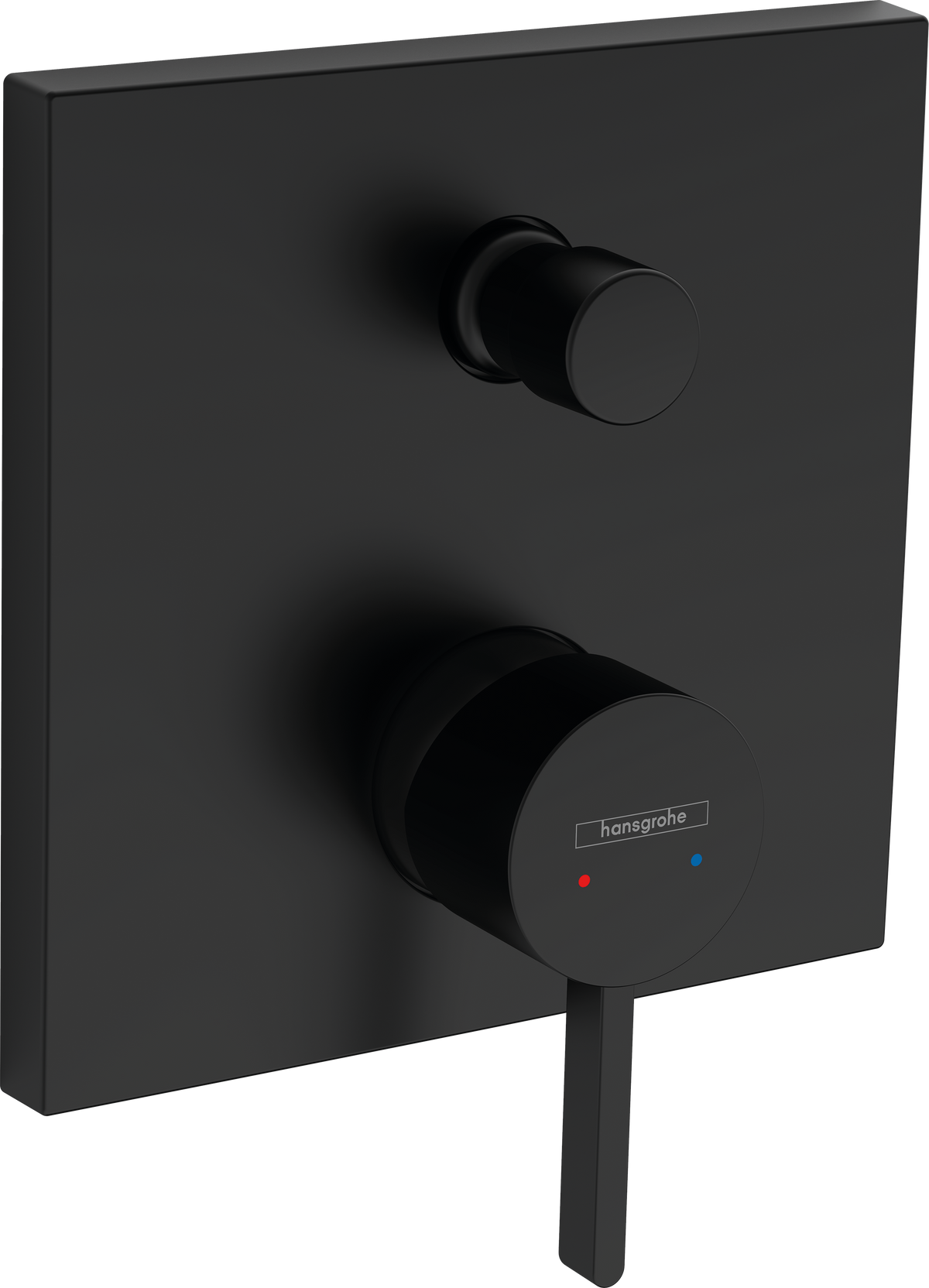 Hansgrohe Finoris Wannenmischer Unterputz, Fertigset (mattschwarz)