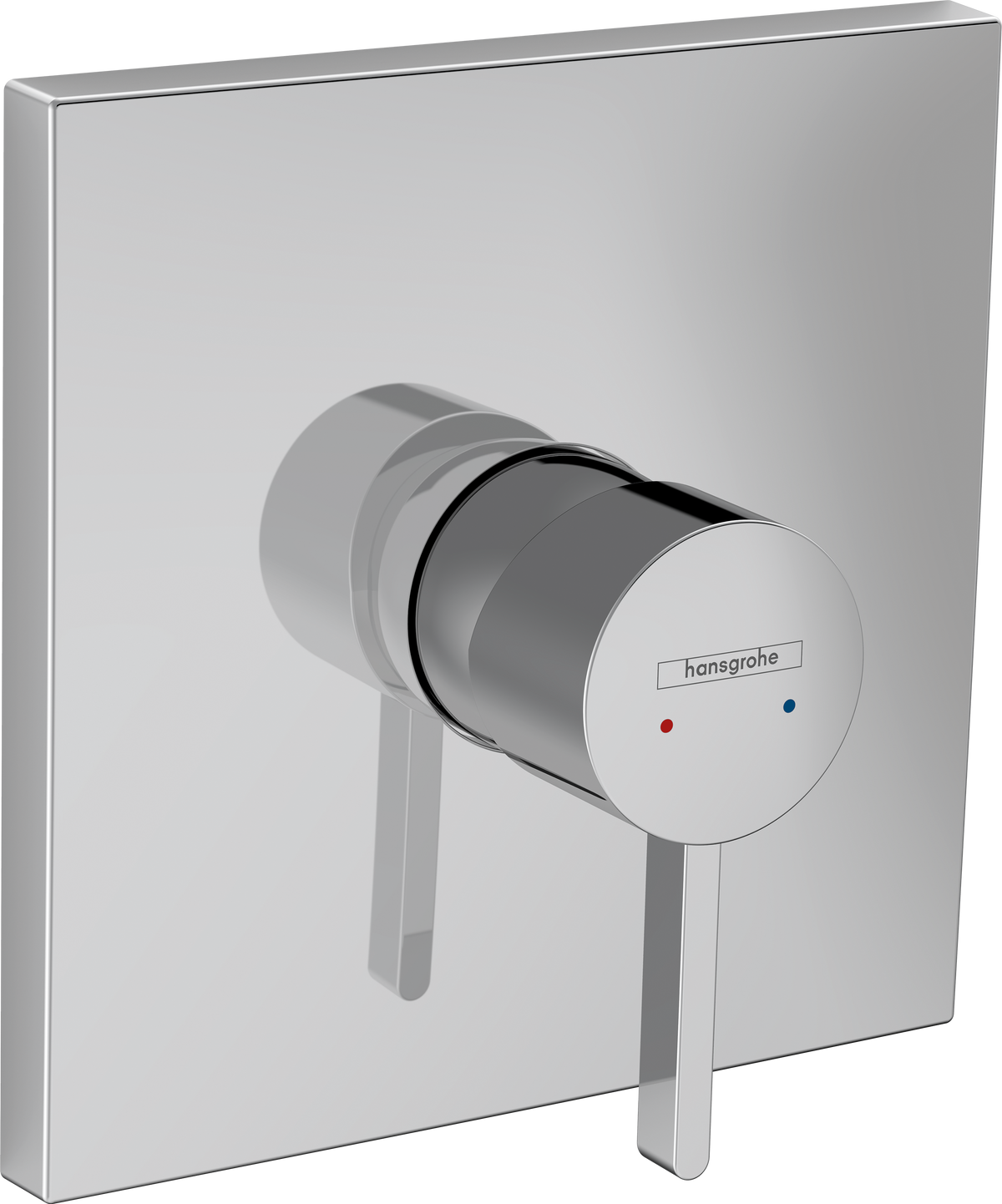 Hansgrohe Finoris Brausenmischer Unterputz, Fertigset für 1 Verbraucher (chrom)