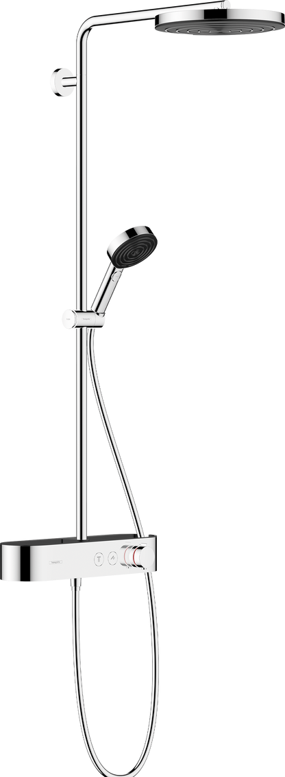 Hansgrohe Pulsify S Showerpipe 260 1jet mit Brausethermostat ShowerTablet Select 400 (chrom)