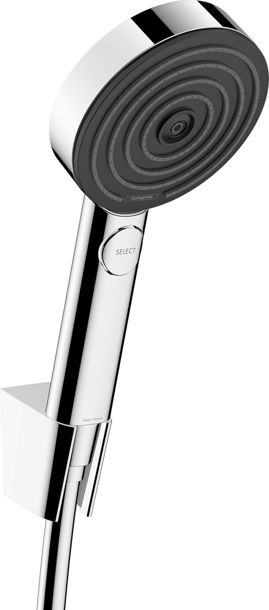 hansgrohe Pulsify Select S Porterset 105 3jet mit Brauseschlauch 1600 mm (chrom)