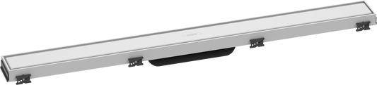 Hansgrohe RainDrain Match Duschrinne 800 mm mit höhenverstellbarem Rahmen (mattweiß)