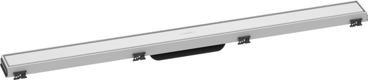 Hansgrohe RainDrain Match Duschrinne 900 mm mit höhenverstellbarem Rahmen (mattweiß)