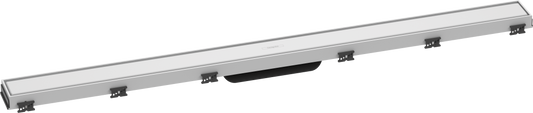 Hansgrohe RainDrain Match Duschrinne 1000 mm mit höhenverstellbarem Rahmen (mattweiß)