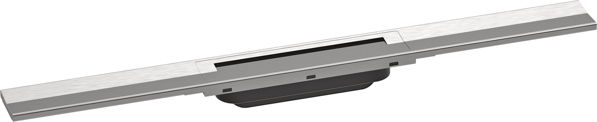 Hansgrohe RainDrain Flex Duschrinne 700 mm, kürzbar, zur freien Montage (Edelstahl gebürstet)