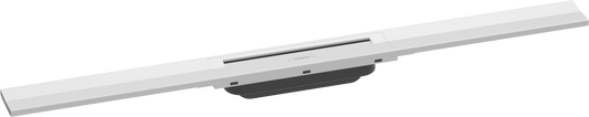 Hansgrohe RainDrain Flex Duschrinne 800 mm, vor Ort kürzbar (mattweiß)