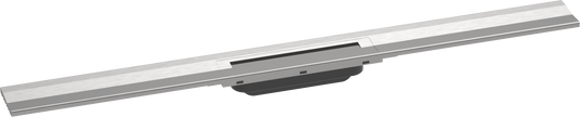 Hansgrohe RainDrain Flex Duschrinne 900 mm, kürzbar, für Wandmontage (Edelstahl gebürstet)