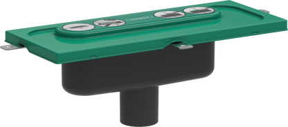 Hansgrohe uBox universal Grundkörper für Duschrinnen, vertikale Installation