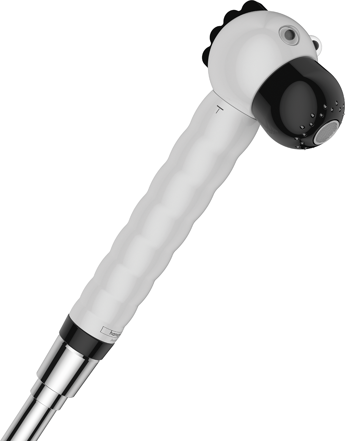 hansgrohe Jocolino Kinderhandbrause 2jet Zebra (schwarz/weiß)