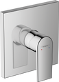 Hansgrohe Vernis Shape Brausenmischer Unterputz, Fertigset für 1 Verbraucher (chrom)