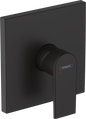 Hansgrohe Vernis Shape Brausenmischer Unterputz, Fertigset für 1 Verbraucher (mattschwarz)