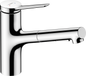 Hansgrohe Zesis M33 Spültischmischer 150 2jet mit Ausziehbrause (chrom)