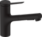 Hansgrohe Zesis M33 Spültischmischer 150 2jet mit Ausziehbrause (mattschwarz)