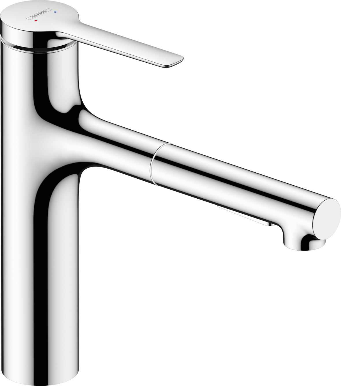 Hansgrohe Zesis M33 Spültischmischer 160 2jet mit Ausziehbrause (chrom)