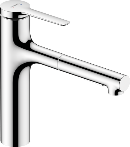Hansgrohe Zesis M33 Spültischmischer 160 2jet mit Ausziehbrause (chrom)