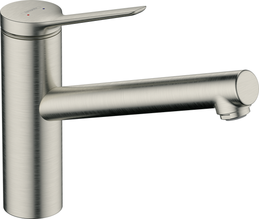 Hansgrohe Zesis M33 Spültischmischer 150 1jet (Edelstahl-Optik)