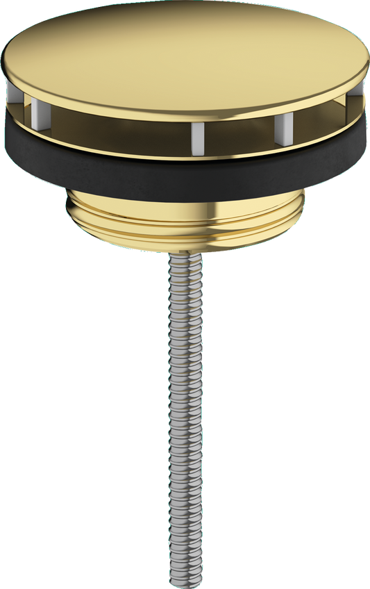 hansgrohe Waschtischventil G 1 1/4, nicht verschließbar (Polished Gold Optic)