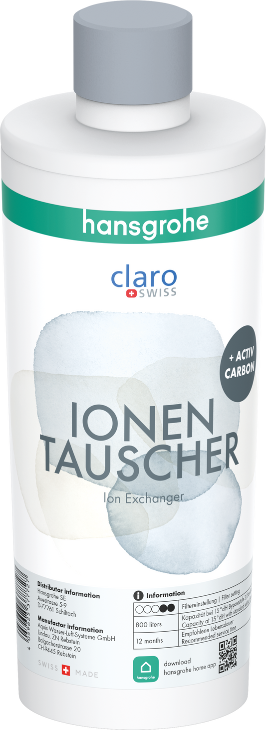 Hansgrohe Filter mit Ionentauscher und Aktivkohle für SodaSystem und FilterSystem