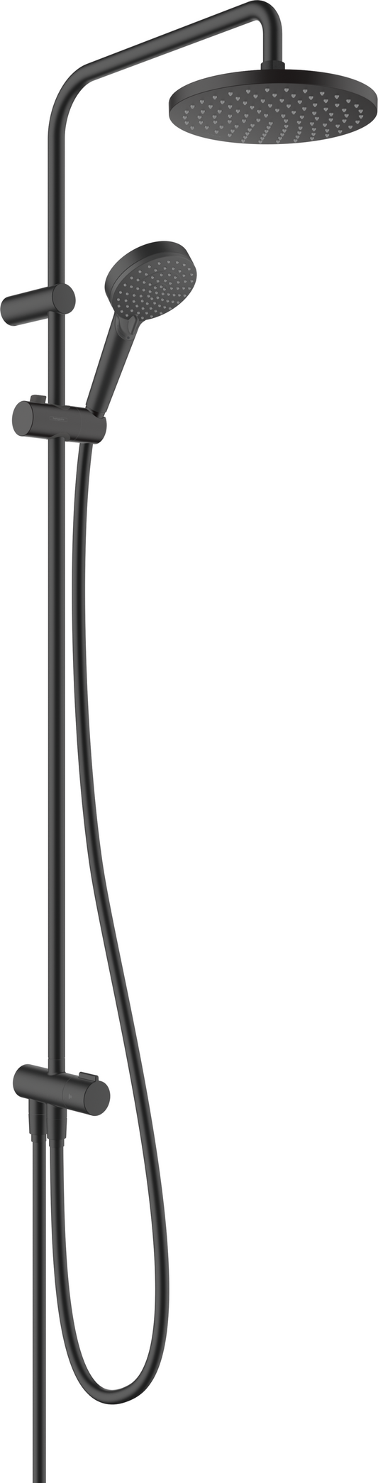 Hansgrohe Vernis Blend Showerpipe 200 1jet Reno (mattschwarz)