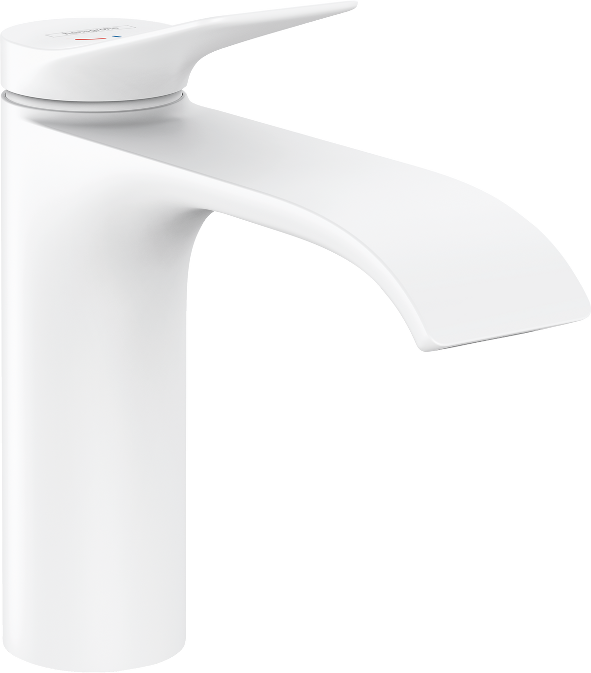 Hansgrohe Vivenis Waschtischmischer 110 CoolStart ohne Ablaufgarnitur (mattweiß)