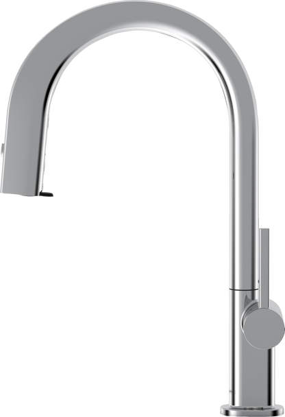 Hansgrohe Aqittura M91 FilterSystem 210 mit Ausziehauslauf 1jet, Starter Set (chrom)