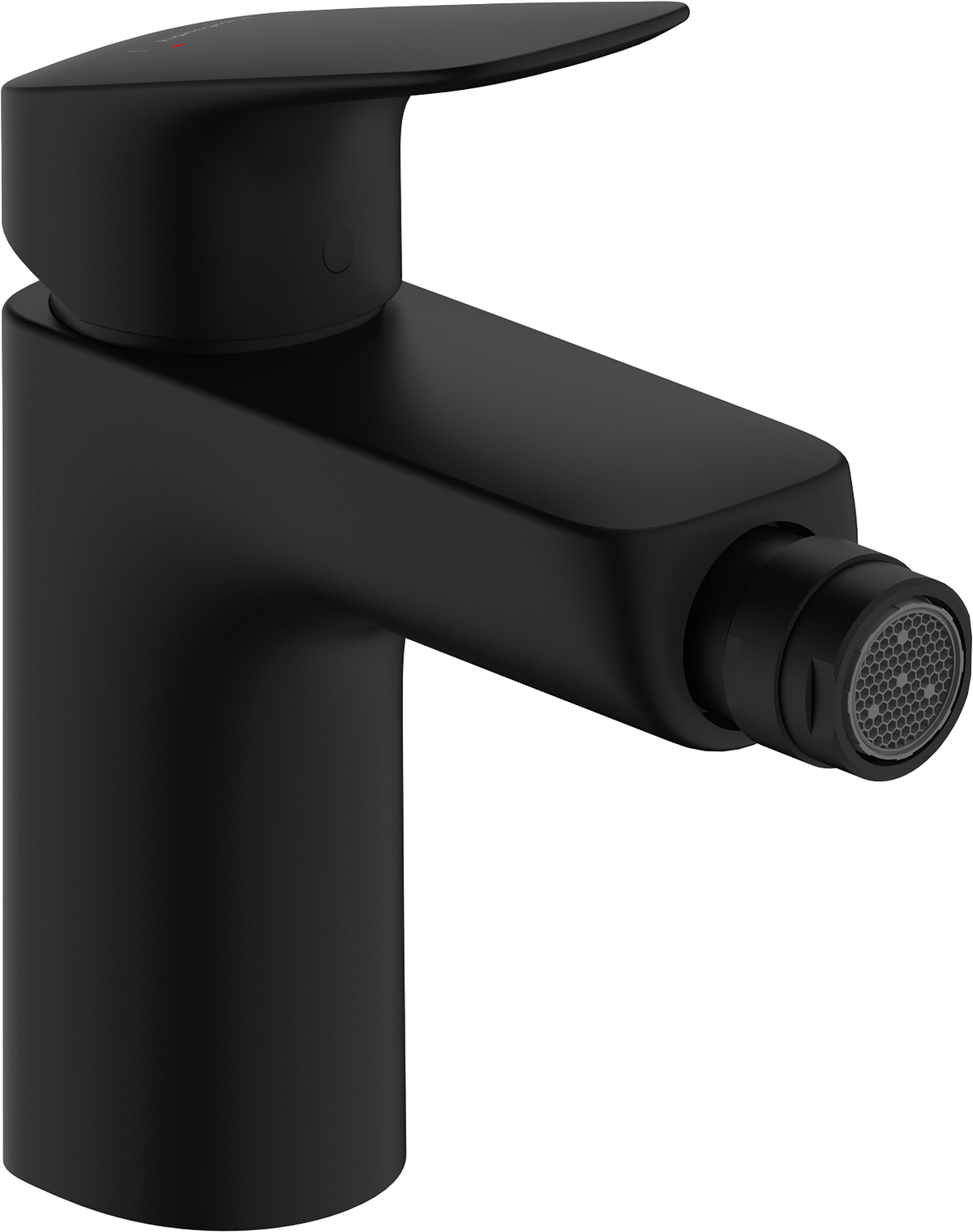 Hansgrohe Logis Bidetmischer mit Zugstangen-Ablaufgarnitur (mattschwarz)