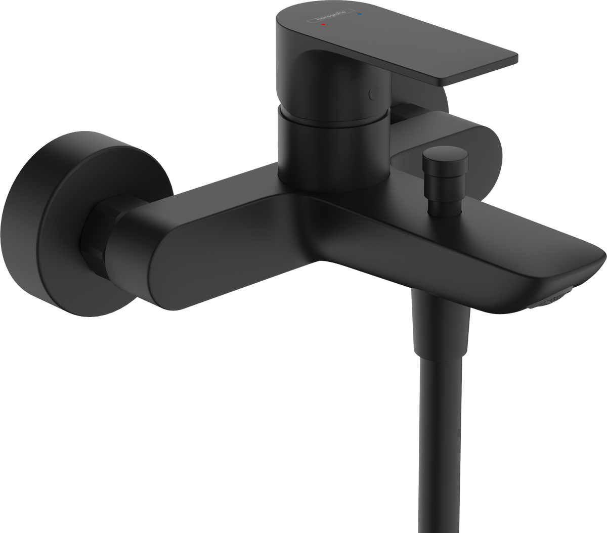 Hansgrohe Rebris E Wannenmischer Aufputz (mattschwarz)