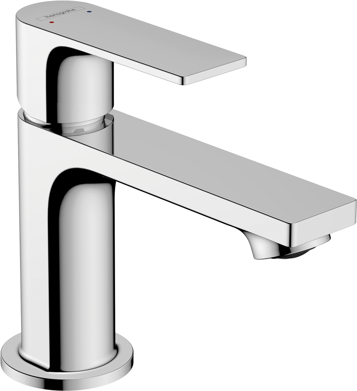 Hansgrohe Rebris E Einhebel-Waschtischmischer 80 mit Zugstangen-Ablaufgarnitur (chrom)