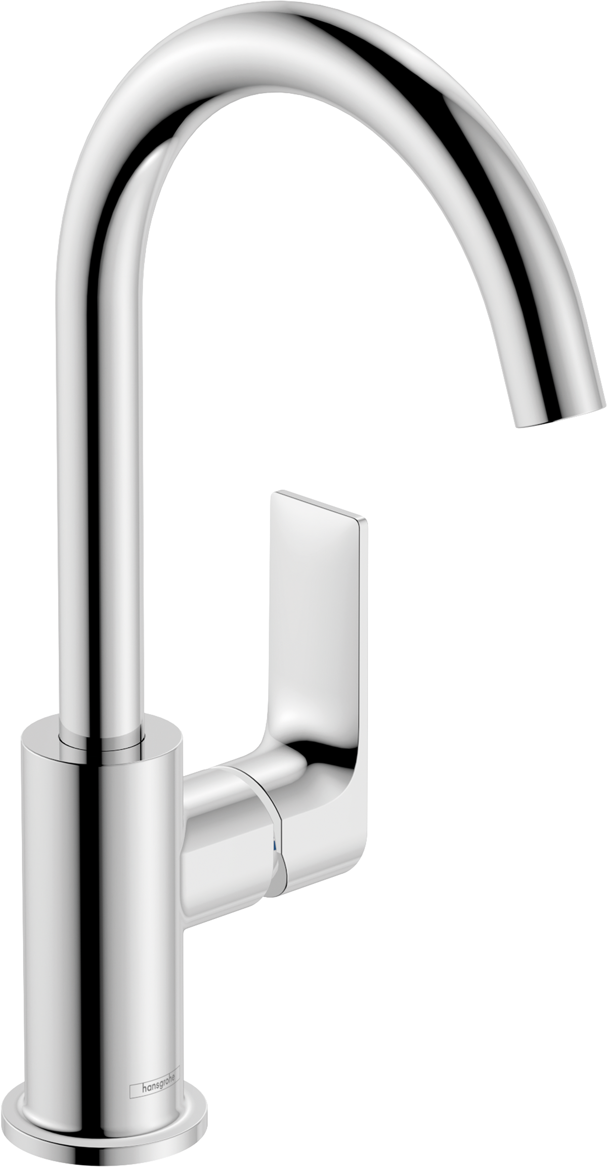Hansgrohe Rebris E Waschtischmischer 210 mit Schwenkauslauf und Zugstangen-Ablaufgarnitur (chrom)