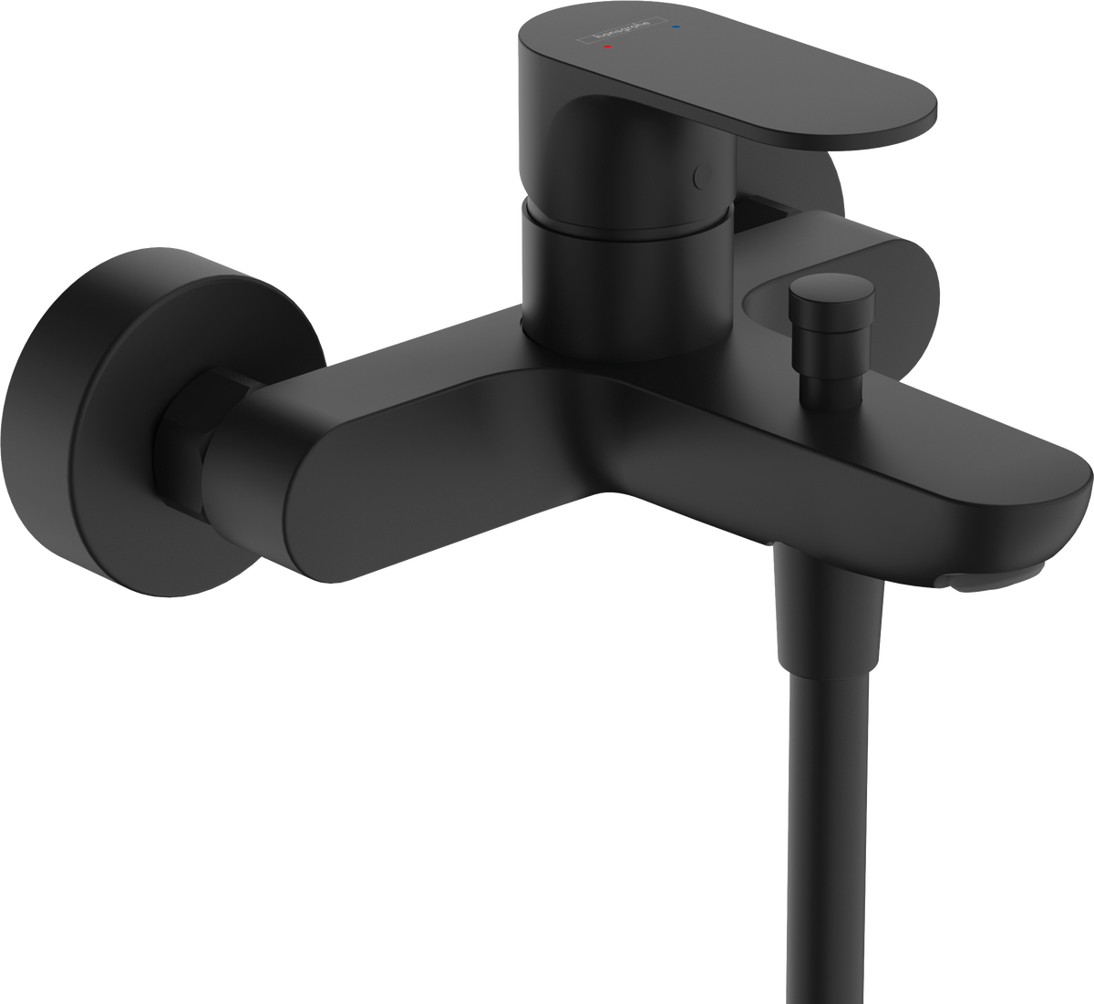 Hansgrohe Rebris S Wannenmischer Aufputz (mattschwarz)