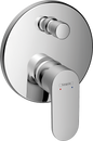 Hansgrohe Rebris S Wannenmischer Unterputz, Fertigset für 2 Verbraucher, mit Sicherungskombination (chrom)