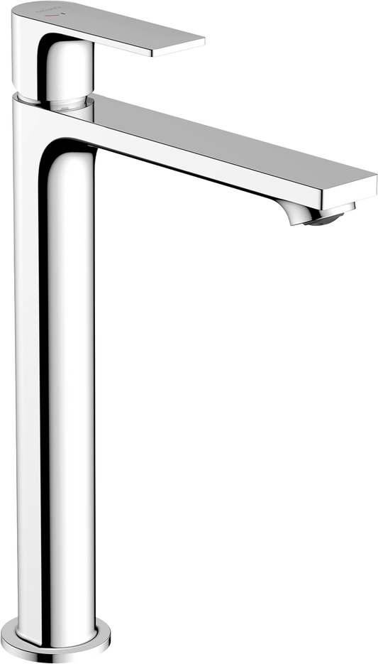Hansgrohe Rebris E Waschtischmischer 240 CoolStart mit Zugstangen-Ablaufgarnitur (chrom)