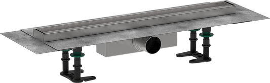 Hansgrohe RainDrain Compact Komplettset Duschrinne 600 mm befliesbar für Standardinstallation