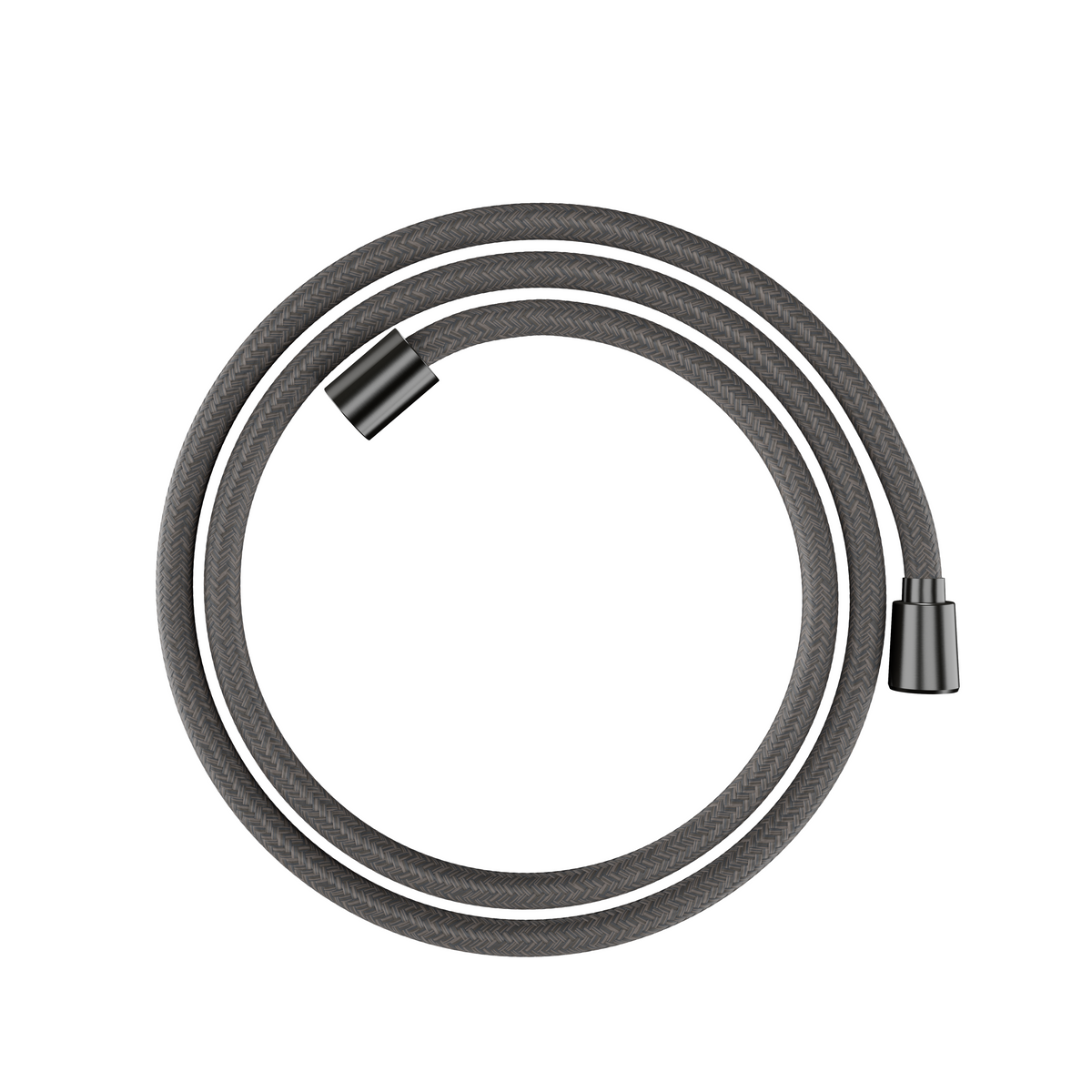 hansgrohe Designflex Textilbrauseschlauch 1,60 m (Brushed Black Chrome)