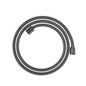 hansgrohe Designflex Textilbrauseschlauch 1,60 m (Brushed Black Chrome)