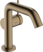 Hansgrohe Tecturis S Waschtischmischer 110 Fine CoolStart mit Zugstangen-Ablaufgarnitur (brushed bronze)