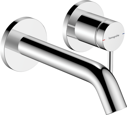 Hansgrohe Tecturis S 2-Loch-Waschtischmischer Unterputz, Fertigset, Auslauf 165 mm (chrom)