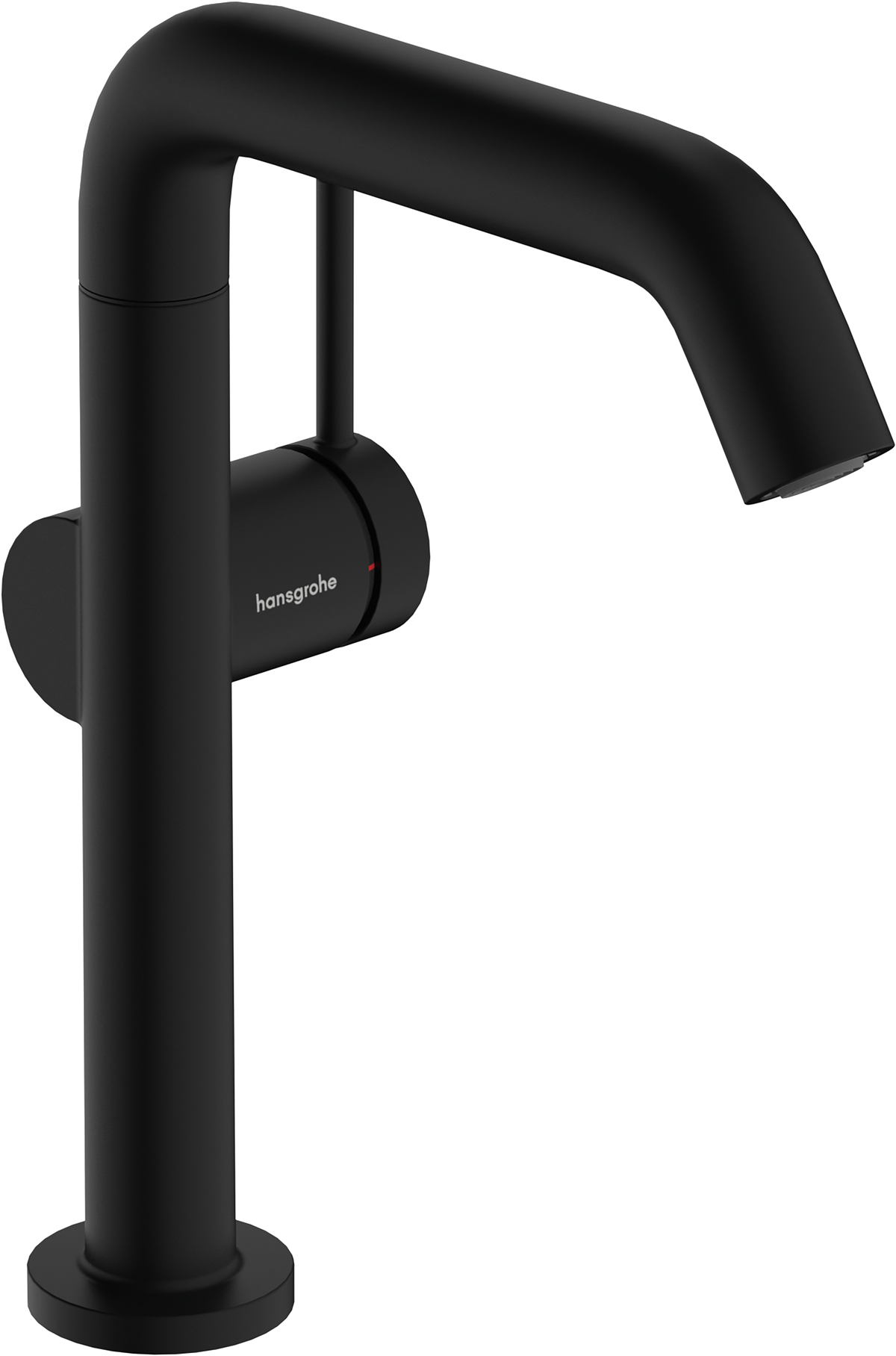 Hansgrohe Tecturis S Waschtischmischer 210 Fine CoolStart mit Schwenkauslauf und Push-Open Ablaufgarnitur (mattschwarz)