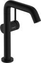 Hansgrohe Tecturis S Waschtischmischer 210 Fine CoolStart mit Schwenkauslauf und Push-Open Ablaufgarnitur (mattschwarz)