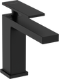 Hansgrohe Tecturis E Waschtischmischer 110 mit Zugstangen-Ablaufgarnitur (mattschwarz)