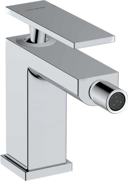 Hansgrohe Tecturis E Bidetmischer mit Zugstangen-Ablaufgarnitur (chrom)