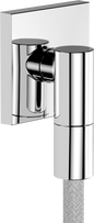 hansgrohe FixFit Fine E Wandanschluss mit Rückflussverhinderer (chrom)