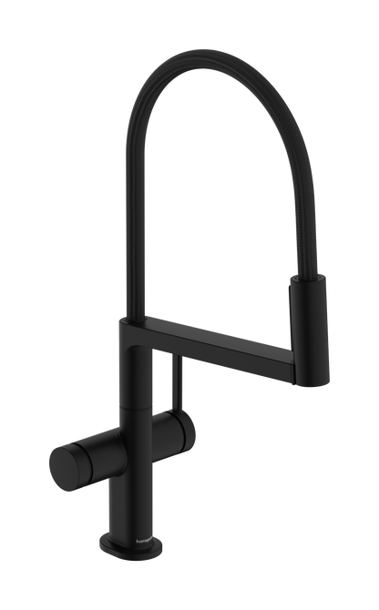 Hansgrohe Talis Select M54 Spültischmischer 210 PowderSpray 3jet (mattschwarz)