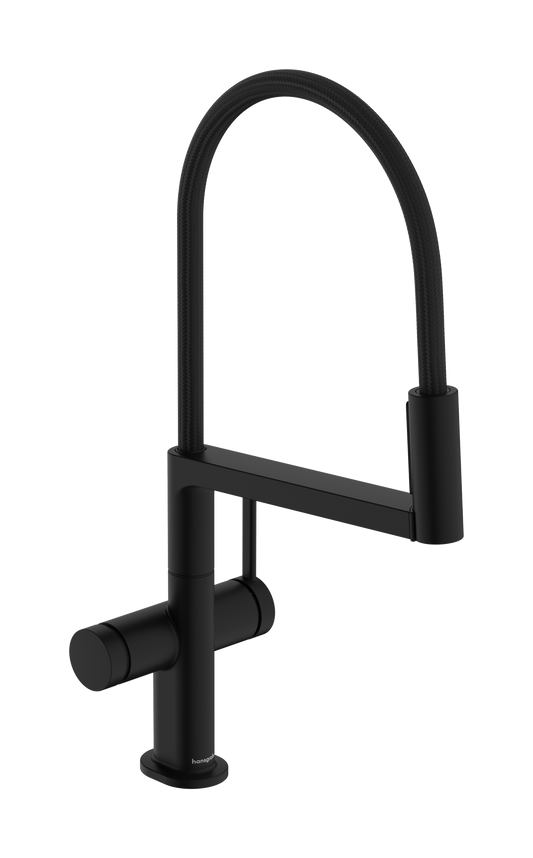 Hansgrohe Talis Select M54 Spültischmischer 210 PowderSpray 3jet (mattschwarz)