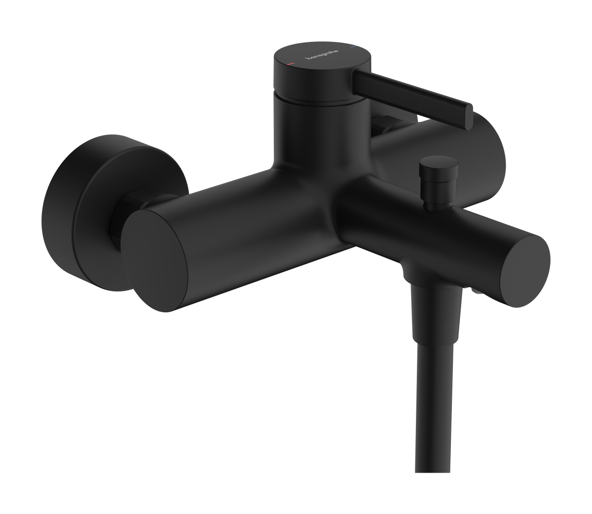 Hansgrohe Zesis S Wannenmischer Aufputz (mattschwarz)