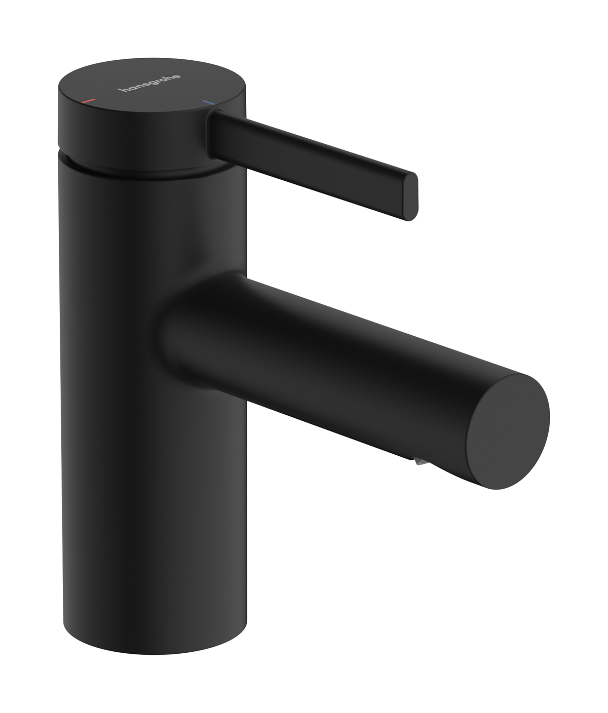 Hansgrohe Zesis S Waschtischmischer 70 CoolStart mit Zugstangen-Ablaufgarnitur (mattschwarz)