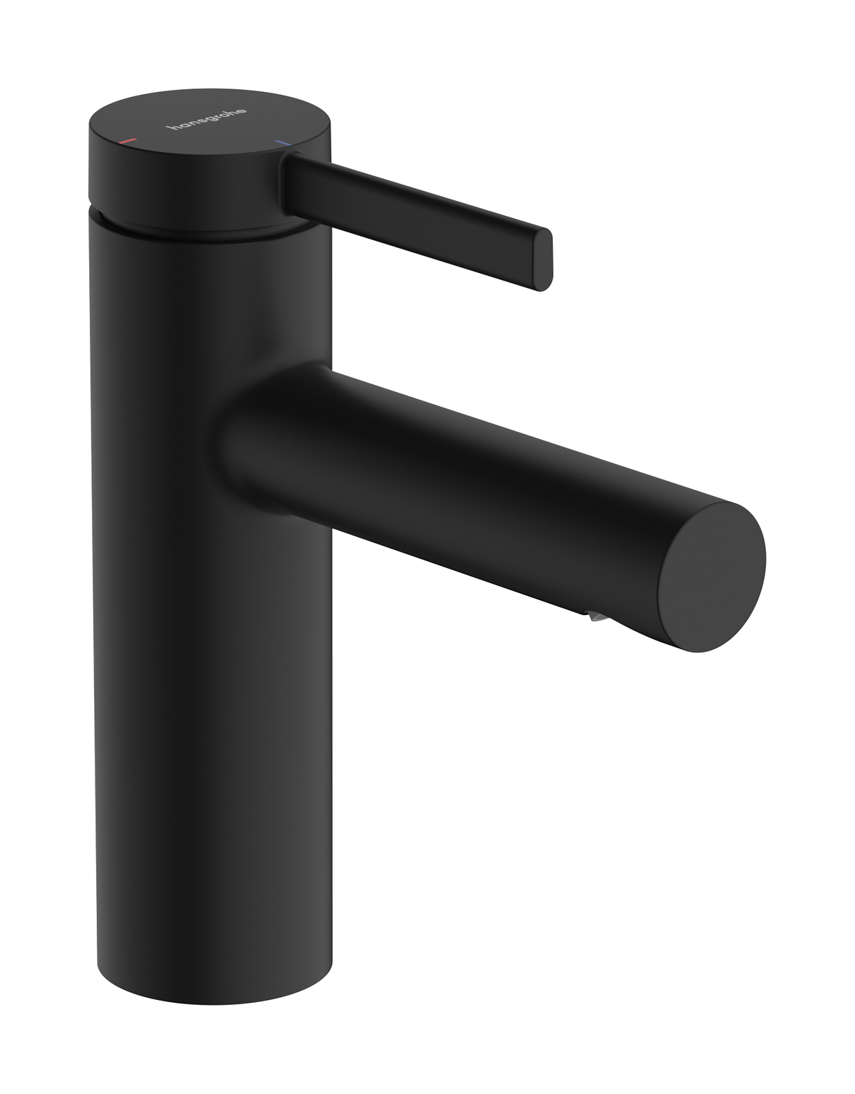 Hansgrohe Zesis S Waschtischmischer 100 CoolStart mit Zugstangen-Ablaufgarnitur (mattschwarz)