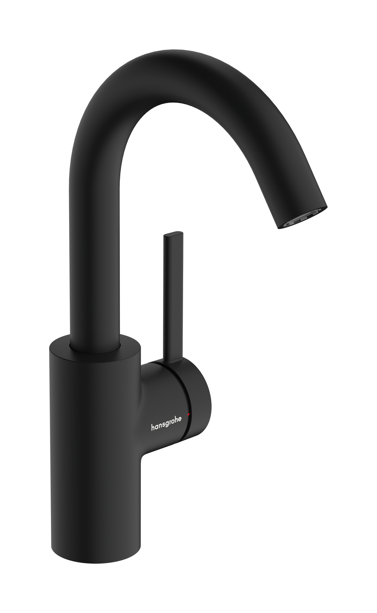 Hansgrohe Zesis S Waschtischmischer 210 mit Schwenkauslauf und Zugstangen-Ablaufgarnitur (mattschwarz)