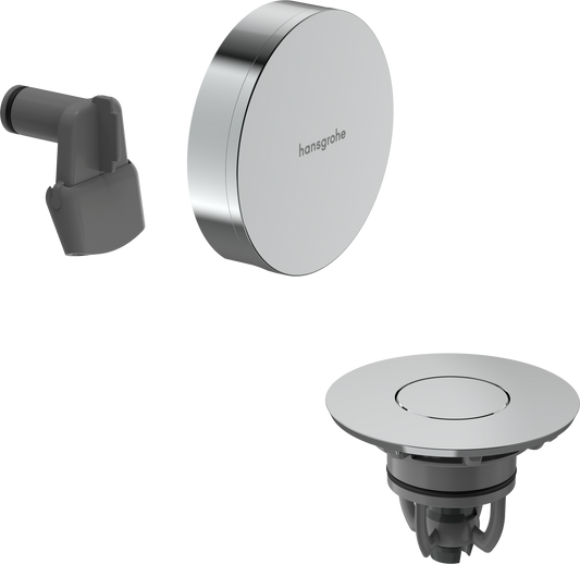 Hansgrohe Exafill Wanneneinlauf mit Ab- und Überlaufgarnitur, Fertigset (chrom)
