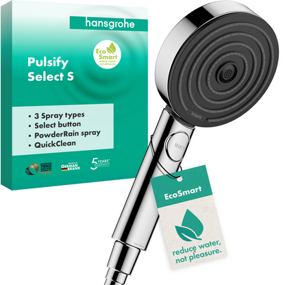 hansgrohe Pulsify S Handbrause 105 3jet EcoSmart Activation (chrom)